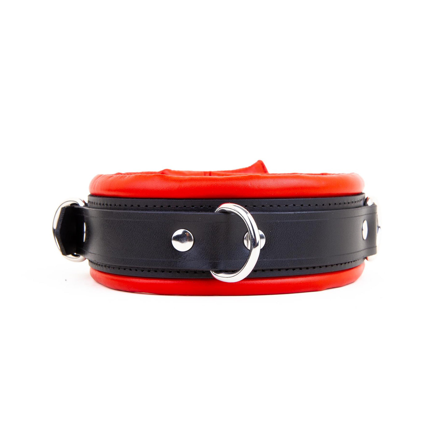 Padded Leather Collar 5cm