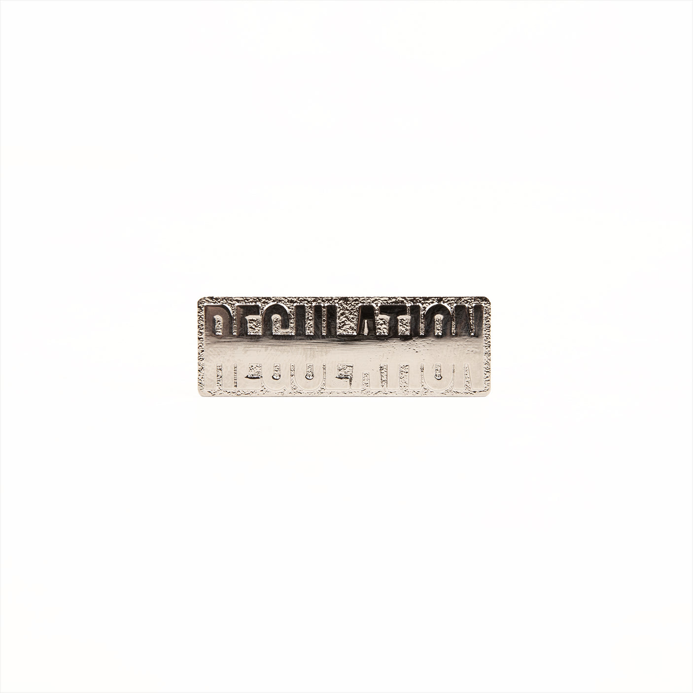 REGULATION Collectors Logo Pin, Silver, No. 003