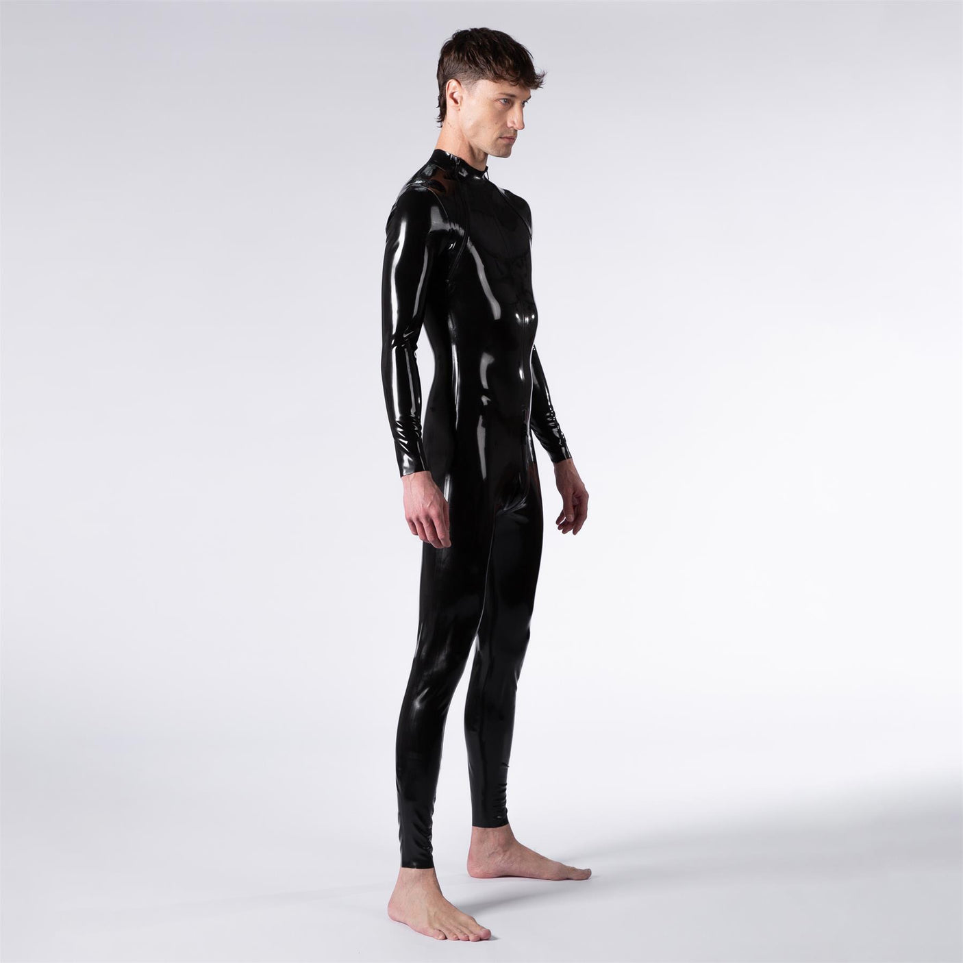 Rubber Catsuit, Raglan Entry // Made to order