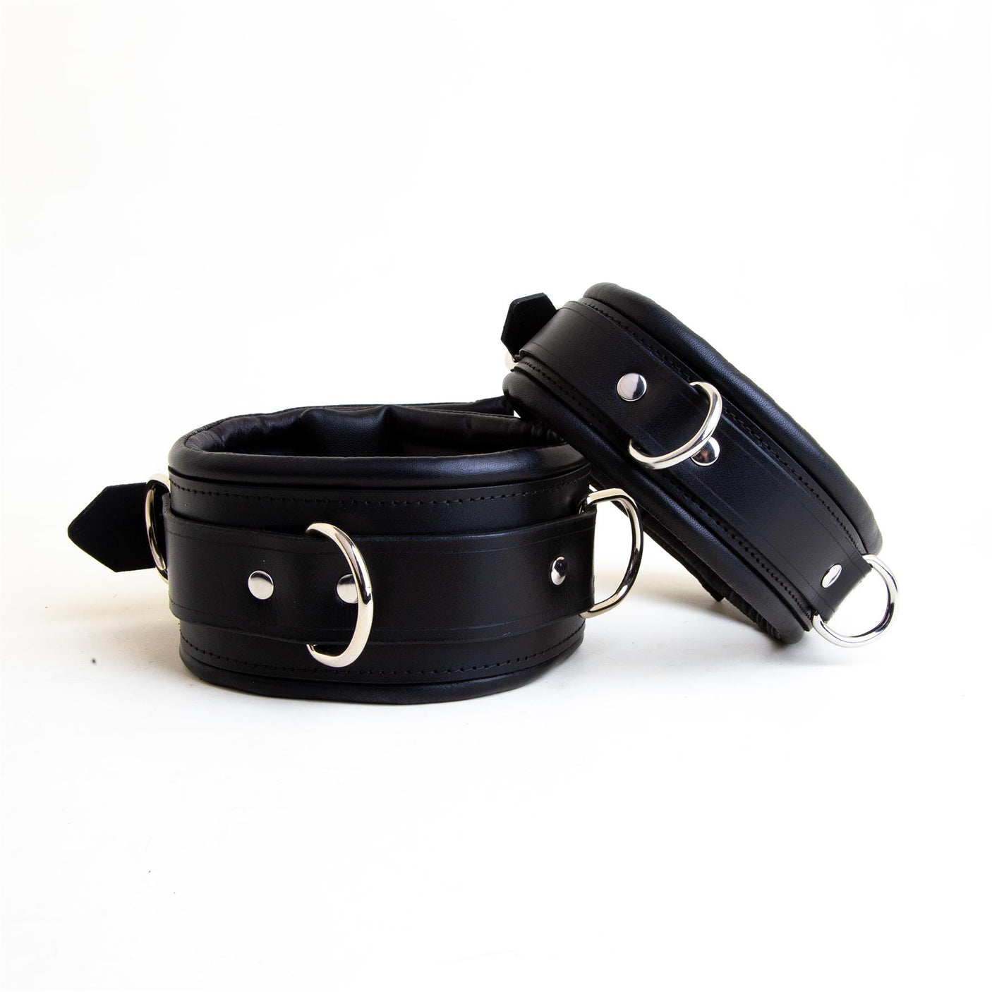 Padded Leather Collar 5cm