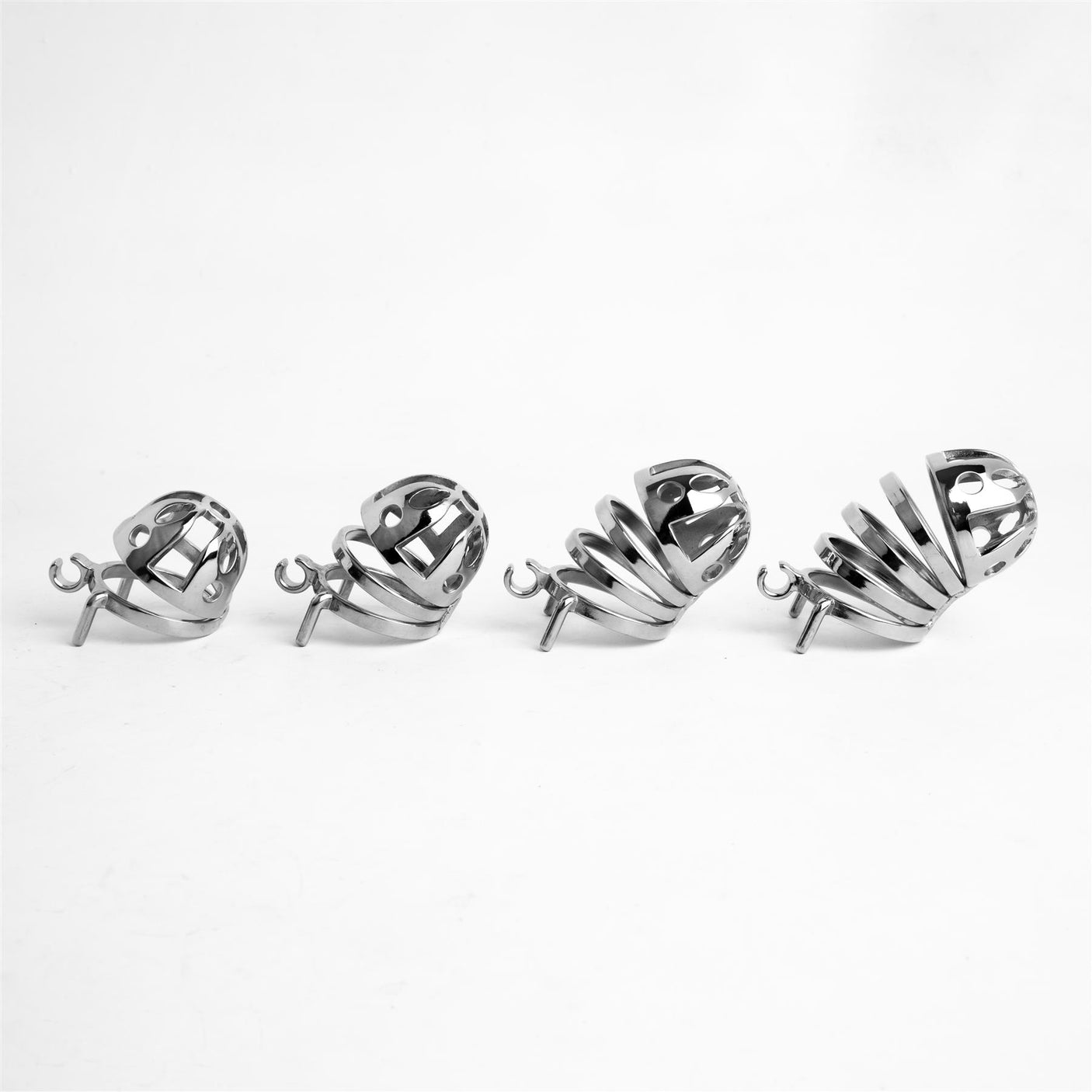 Chastity Cage Bundle 3, 4-Head Set