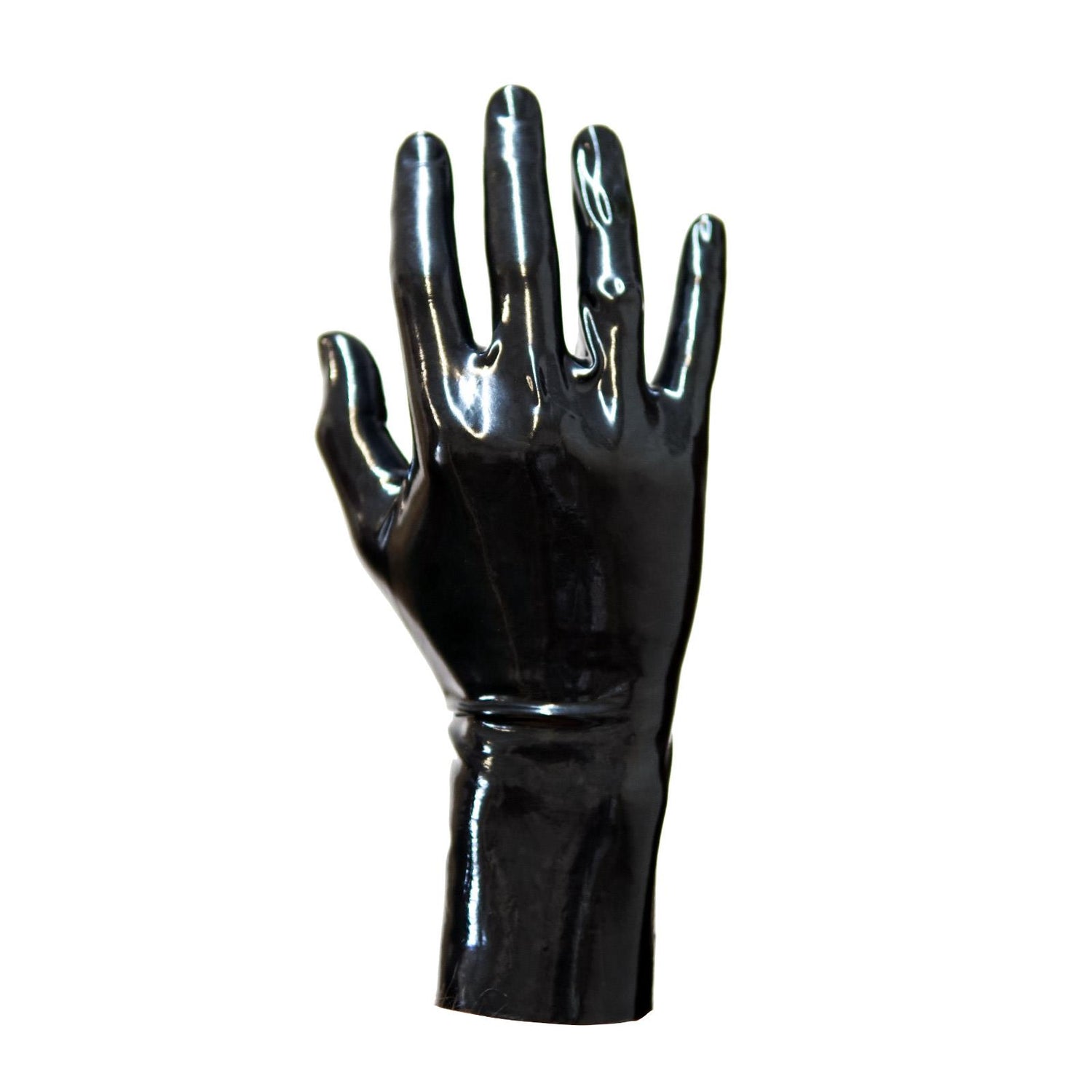 Latex Gloves, Black 0.4mm