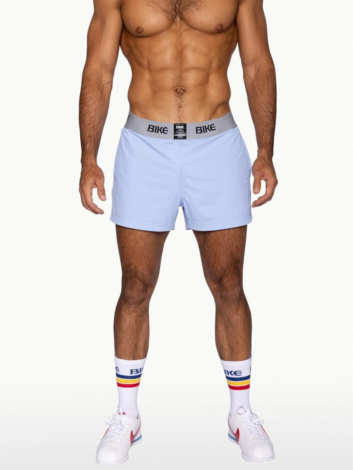 BIKE Jock Shorts, Ice Blue from Bike Athletic.