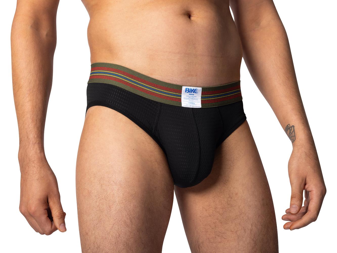 BIKE Mesh Brief, Black from Bike Athletic.