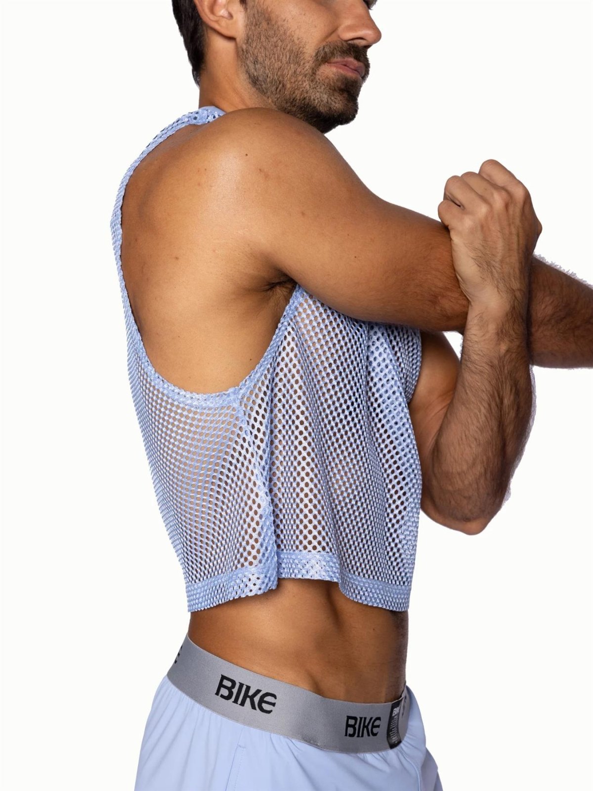 BIKE Sleeveless Practice Jersey, Ice Blue from Bike Athletic.