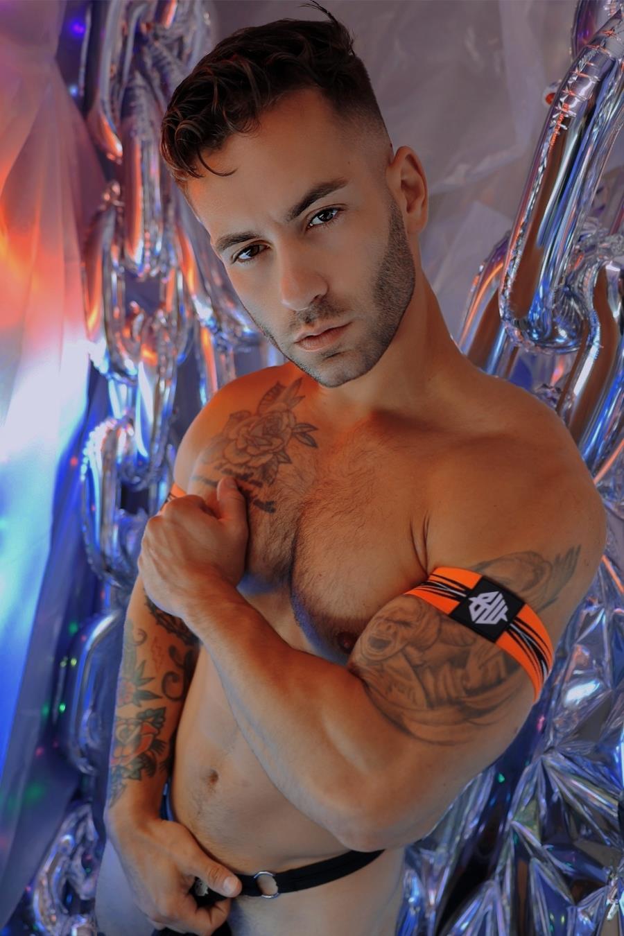 Breedwell Circuit Breaker Armband, Neon Orange from Breedwell.