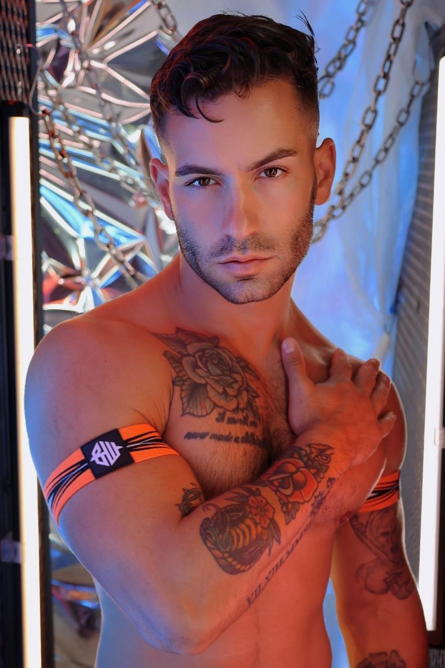 Breedwell Circuit Breaker Armband, Neon Orange from Breedwell.