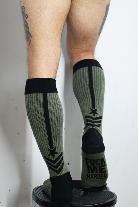 Breedwell Cockpit Socks, Army Green from Breedwell.