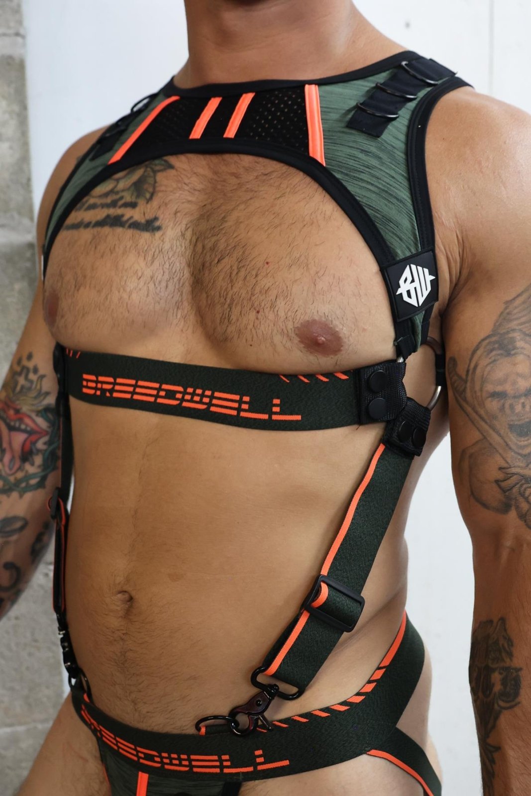 Breedwell Cockpit Tank Harness, Army Green from Breedwell.