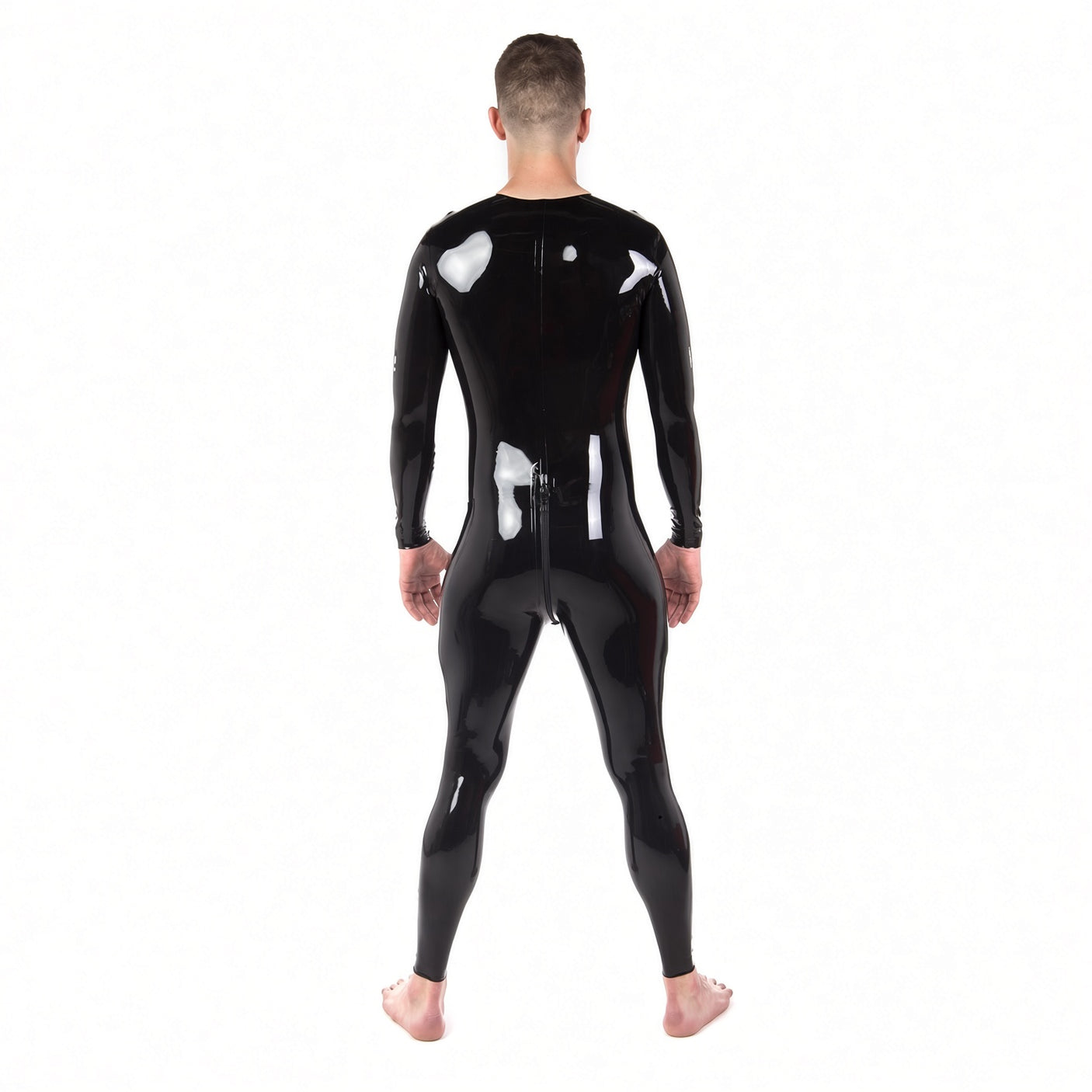 Catsuit en caoutchouc pour hommes - Entrée du cou // Personnalisé