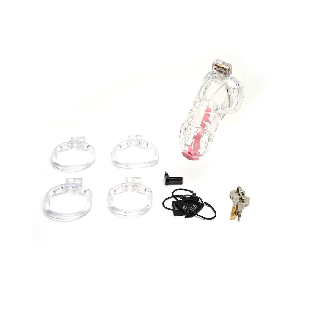 Cellmate Guardian Chastity Cage Clear from Cellmate.