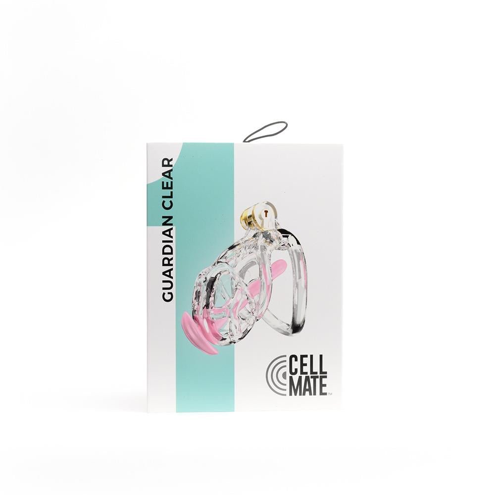 Cellmate Guardian Chastity Cage Clear from Cellmate.