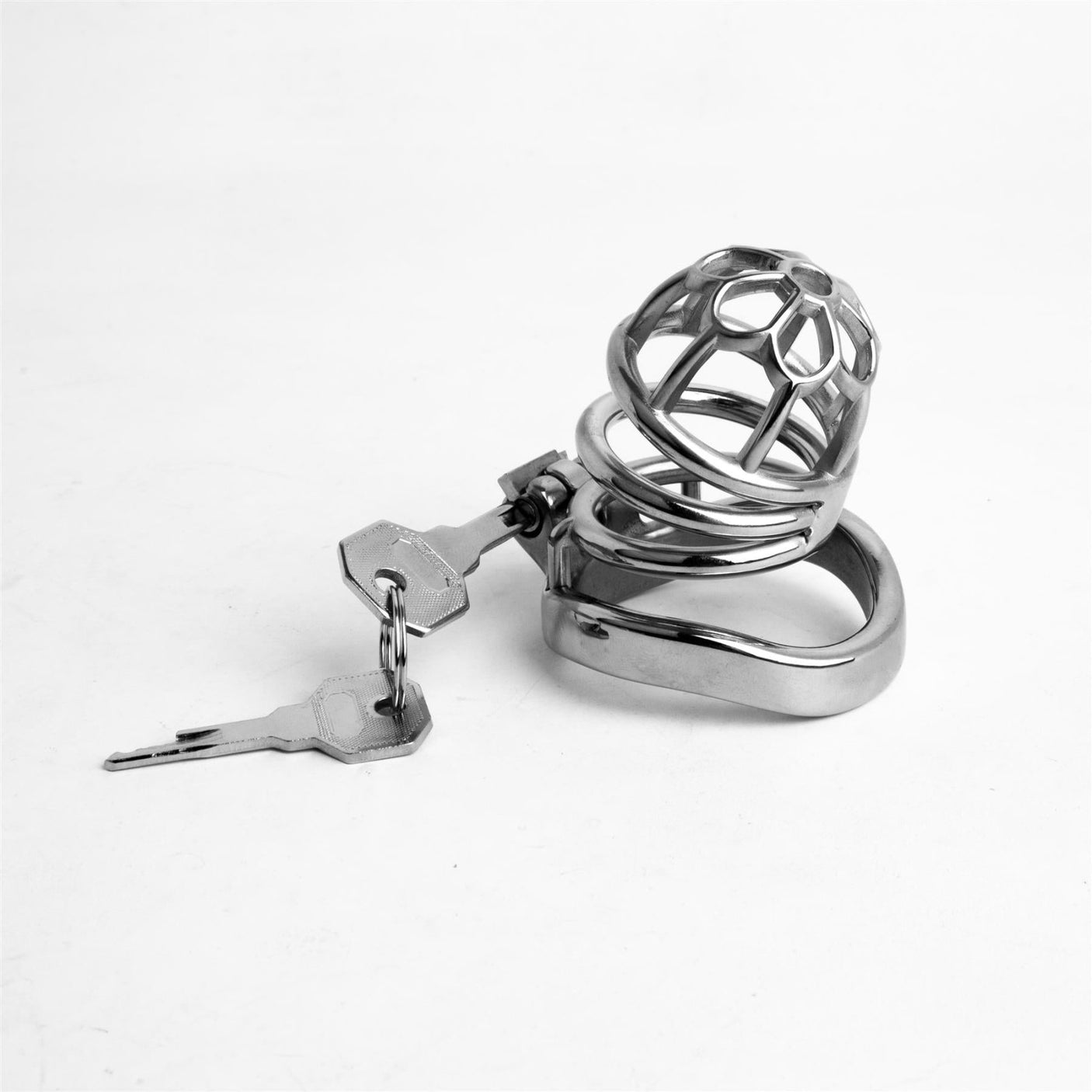 Chastity Cage Bundle 1, 3-Head Set from SM Domain.