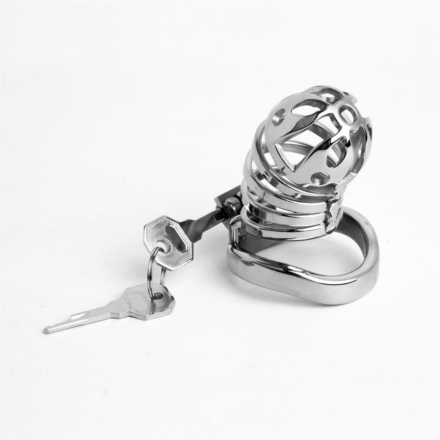 Chastity Cage Bundle 3, 4-Head Set from SM Domain.