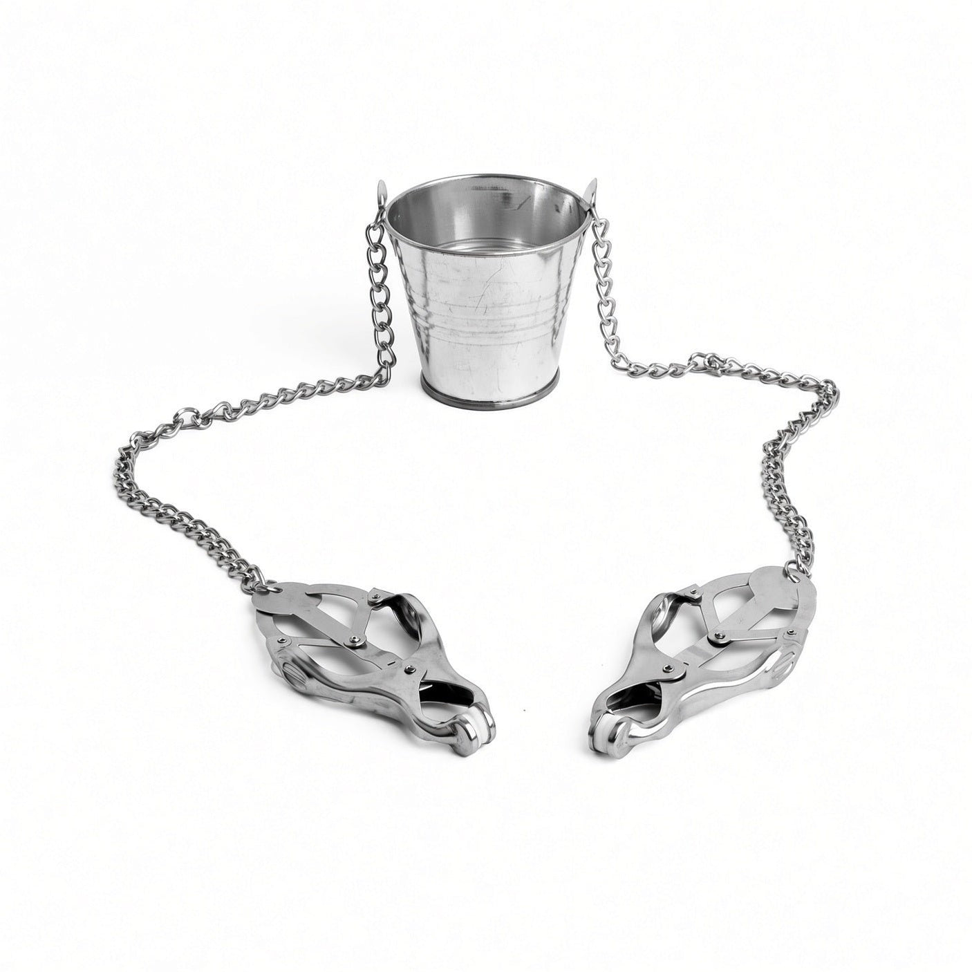 Clover Nipple Clamps & Bucket, Silver from REGULATION.