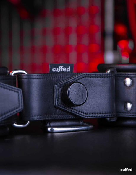 CUFFED Leathstraints 90 Long from Cuffed.