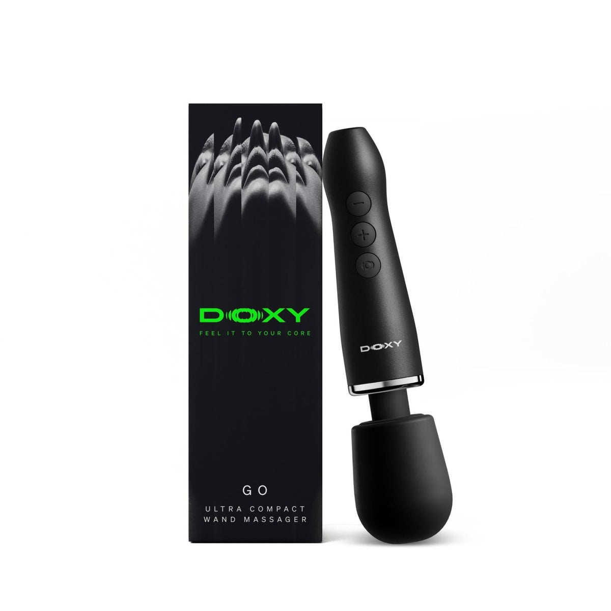 DOXY GO, Mini Wand Massager, Black from Doxy.