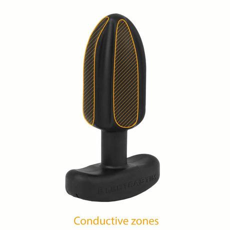 ELECTRASTIM Tartarus, Silicone Noir Quadripolar Butt Plug from ElectraStim.