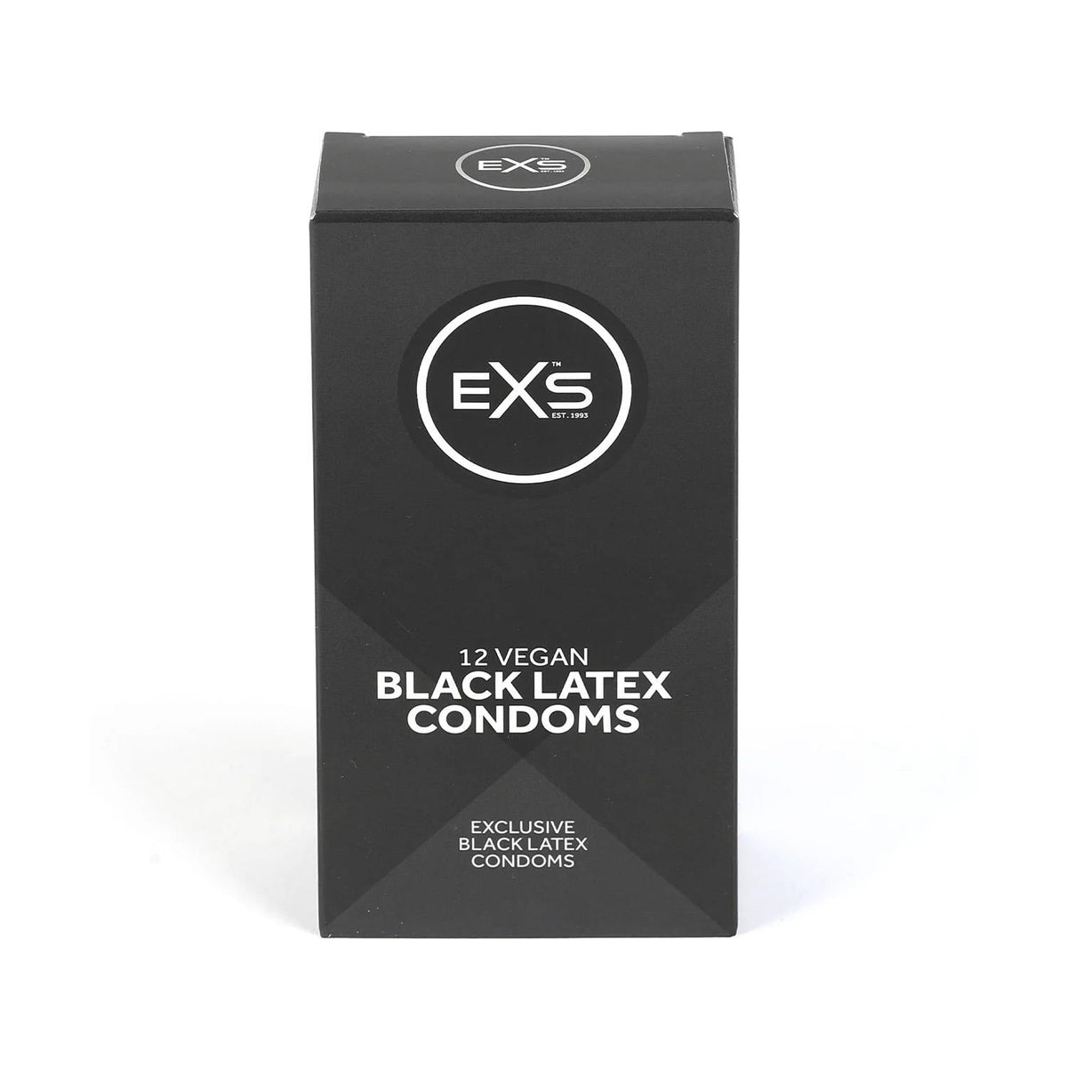 EXS Black Latex Condoms, 12 pack from EXS.