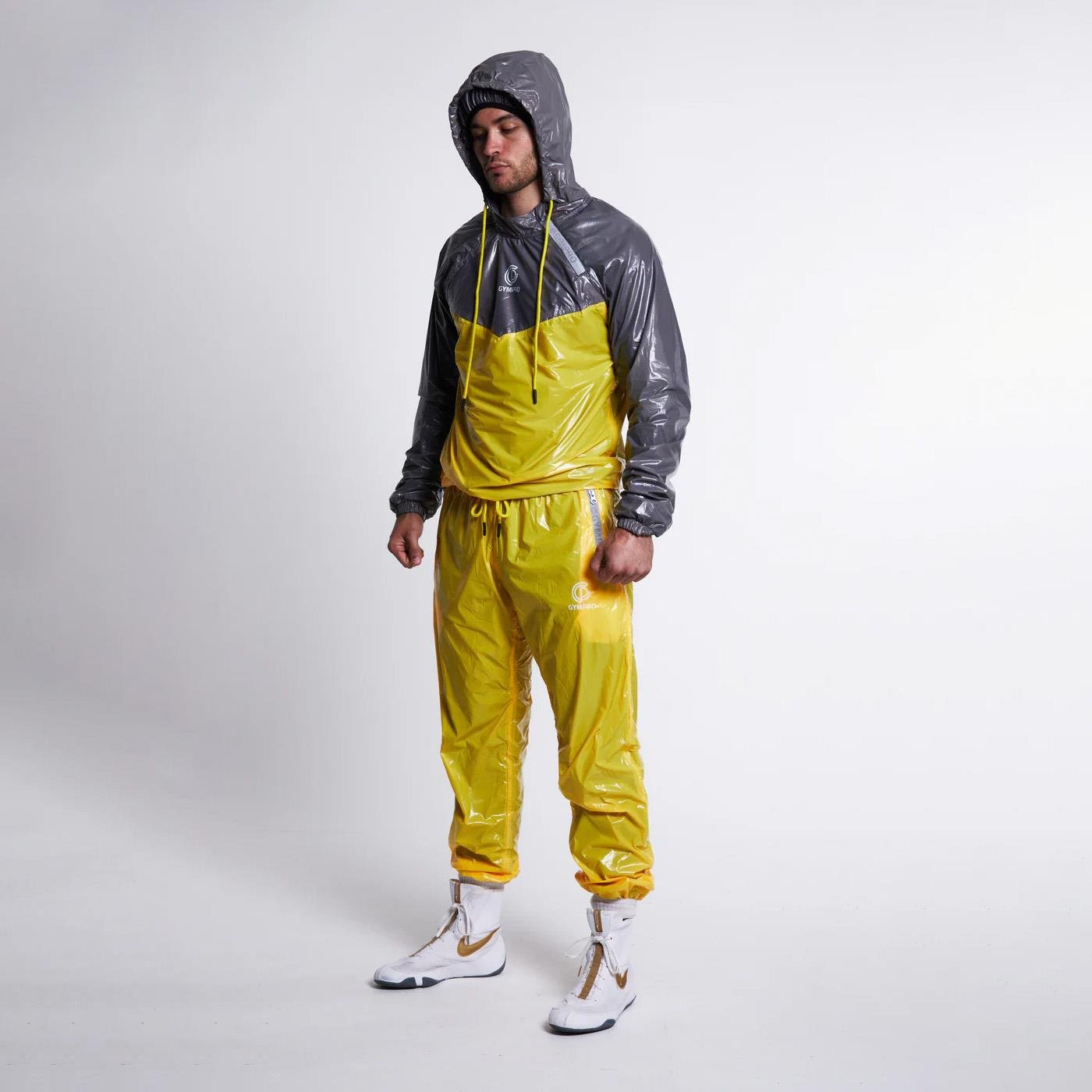 GymPro Sweat Suit, Yellow/Grey from GymPro.