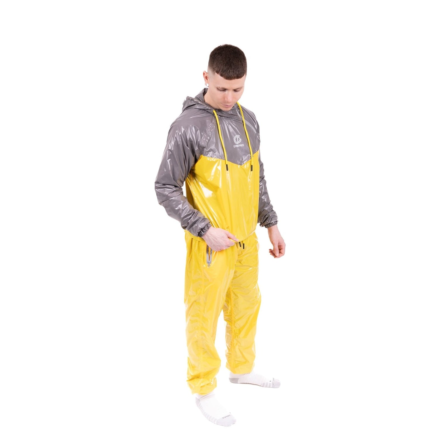 GymPro Sweat Suit, Yellow/Grey from GymPro.