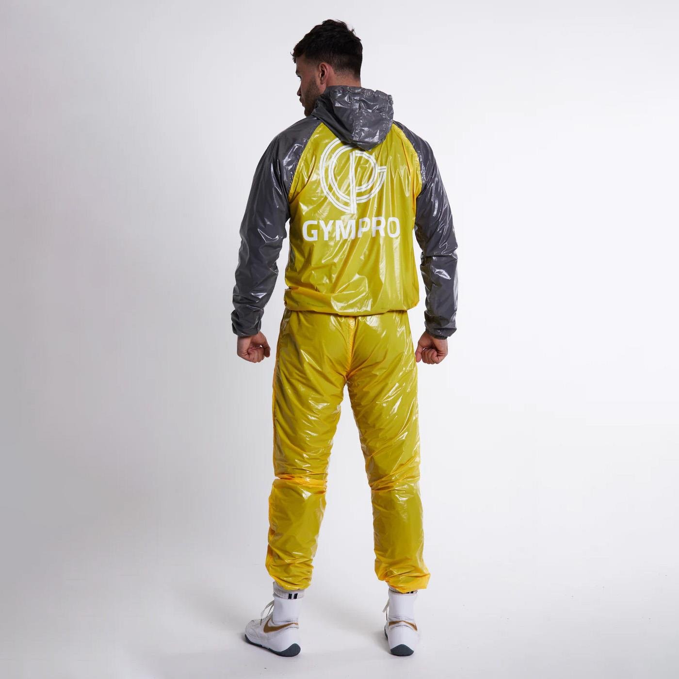 GymPro Sweat Suit, Yellow/Grey from GymPro.