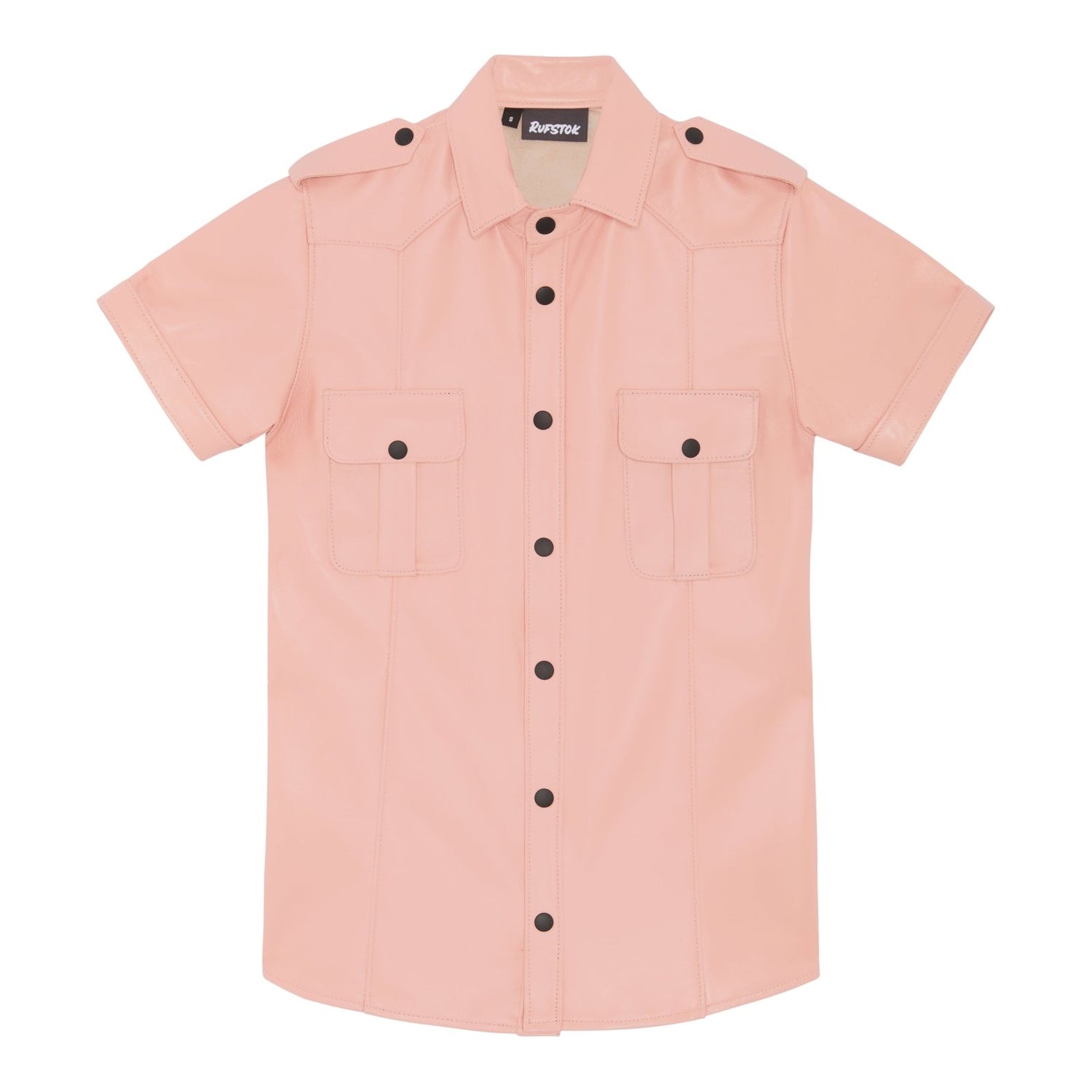 Huxley Leather Shirt // Made to order from Rufstok.