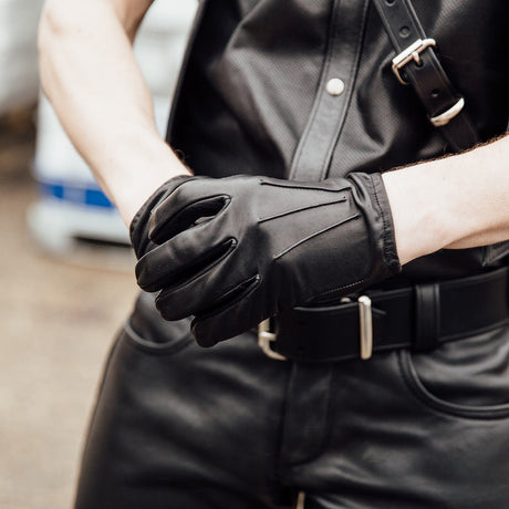 Leather Police Inspection Gloves from REGULATION.