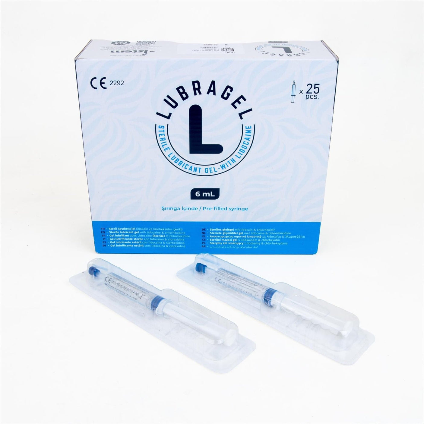 Lubragel Sterile Desensitizing gel 6ml, Box of 25 from Lubragel.