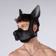 Mistr Bear Neo K9 Pup Hood with Ears, Shiny Black from Mistr Bear.