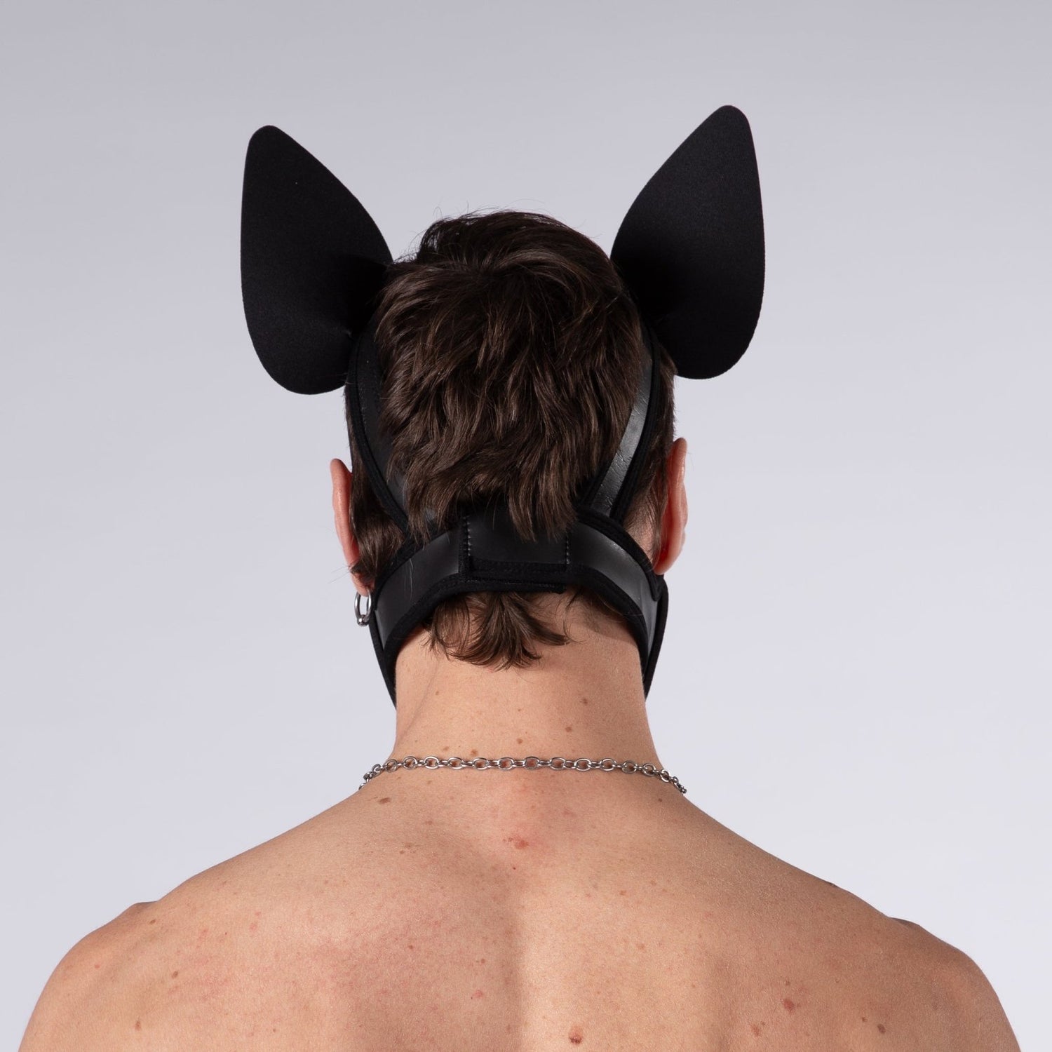 Mistr Bear Neo K9 Pup Hood with Ears, Shiny Black from Mistr Bear.