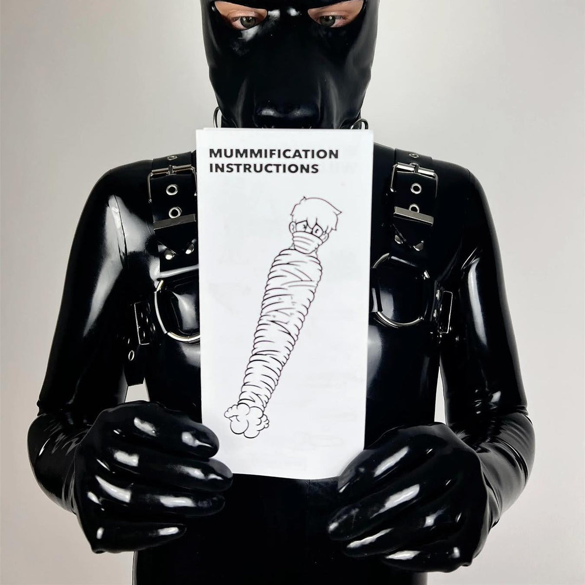 Mummification Instructions (Fold out) from James Newland Illustration.