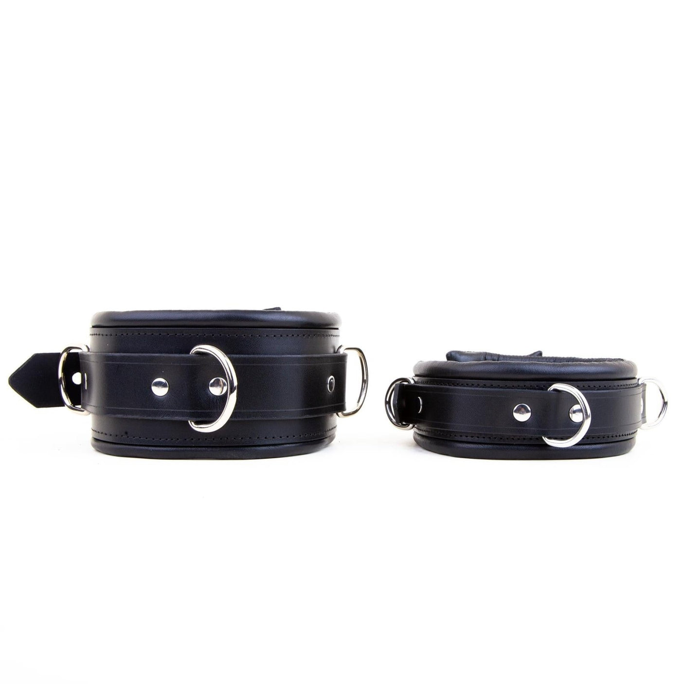 Padded Leather Collar 5cm from REGULATION.
