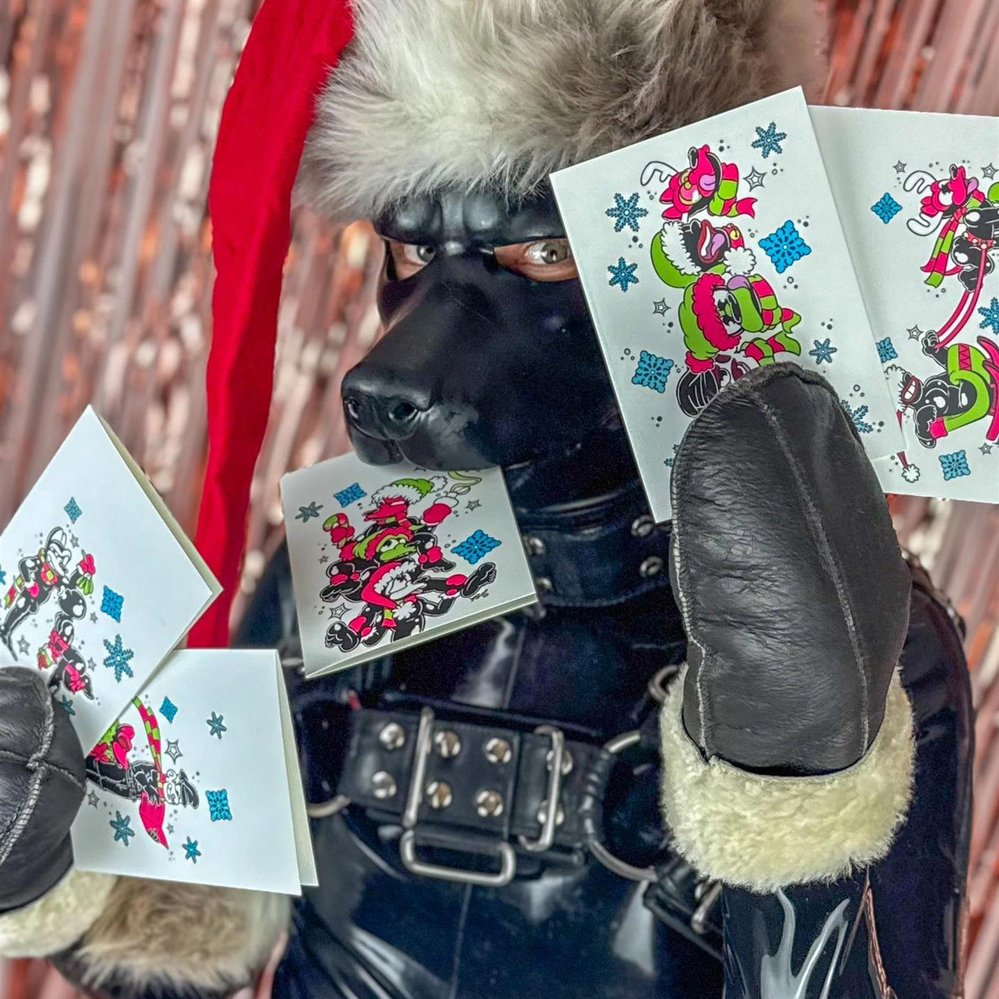 "Pupmas" Xmas Card Pack from James Newland Illustration.