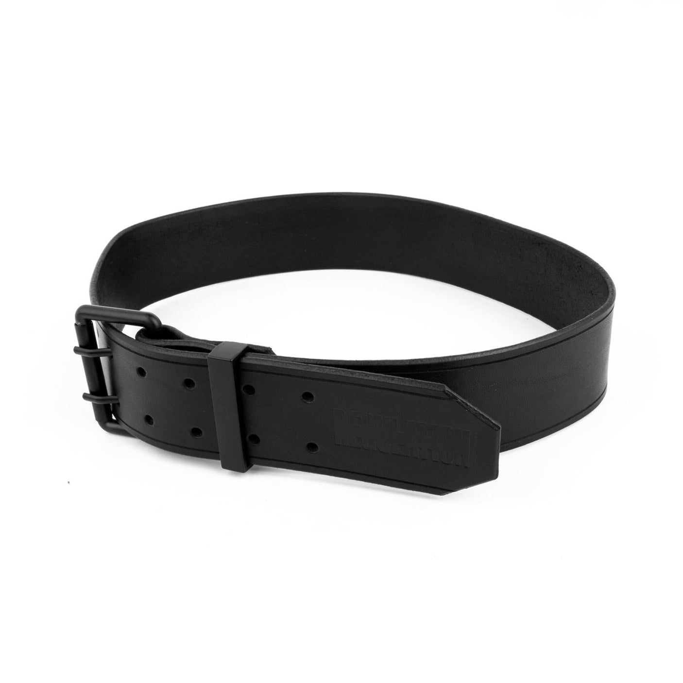 REGULATION 2" Double Prong, Leather Belt from REGULATION.