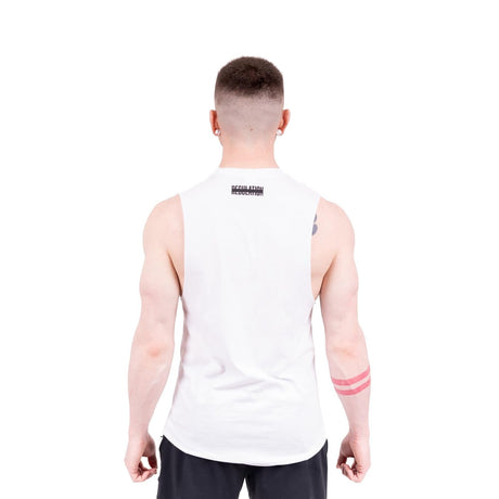 REGULATION Drop Arm Tank, White from REGULATION.