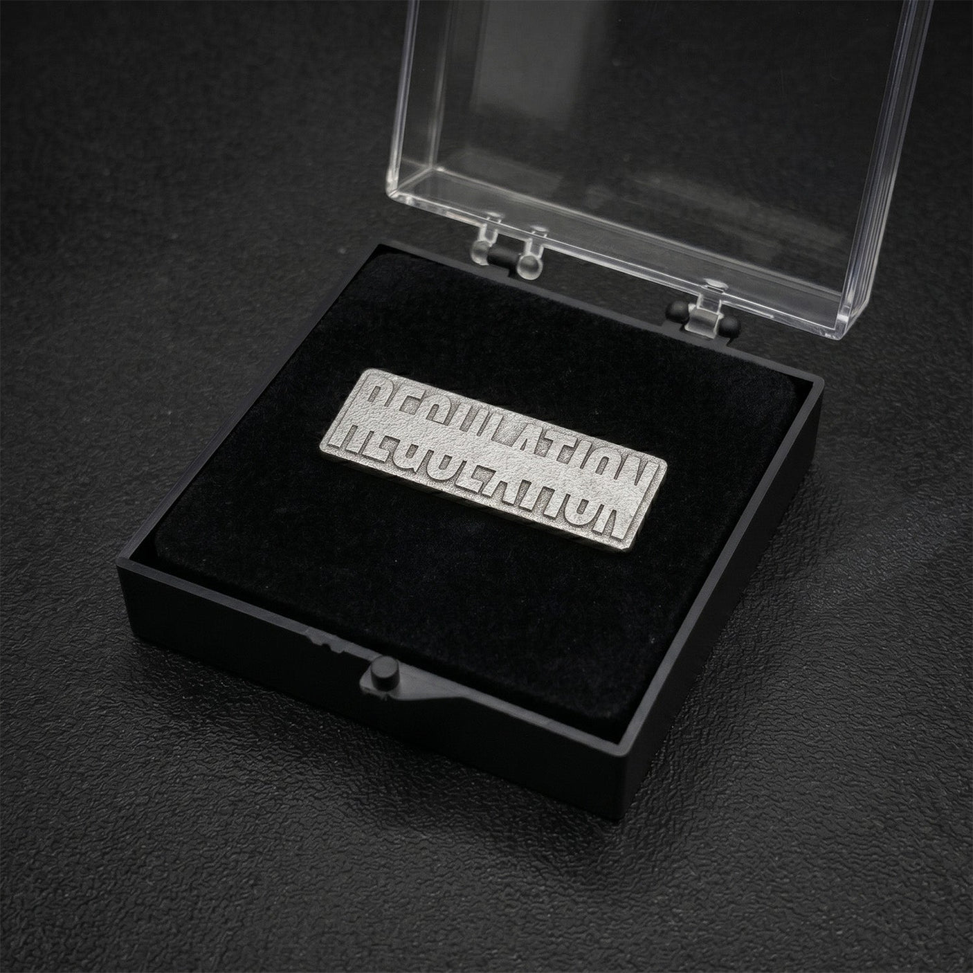 REGULATION Platinum Member Logo Pin from REGULATION.