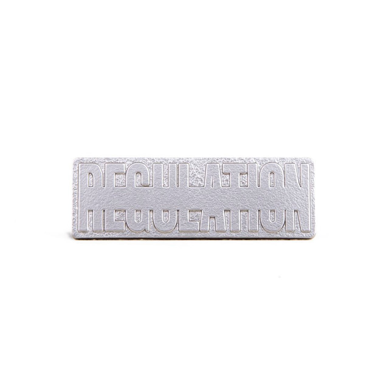 REGULATION Platinum Member Logo Pin from REGULATION.