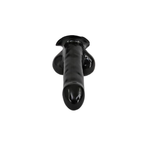 Rubber Anatomical Cock Sheath, Black, 0.6mm from Elastic - Dreams.