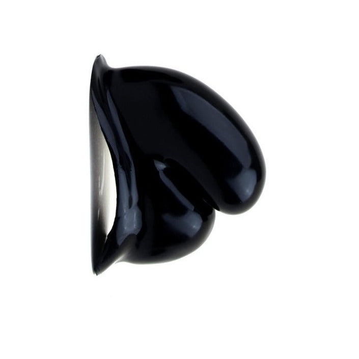 Rubber Chastity Sheath, Black, 1.5mm - 2mm, L from Elastic - Dreams.