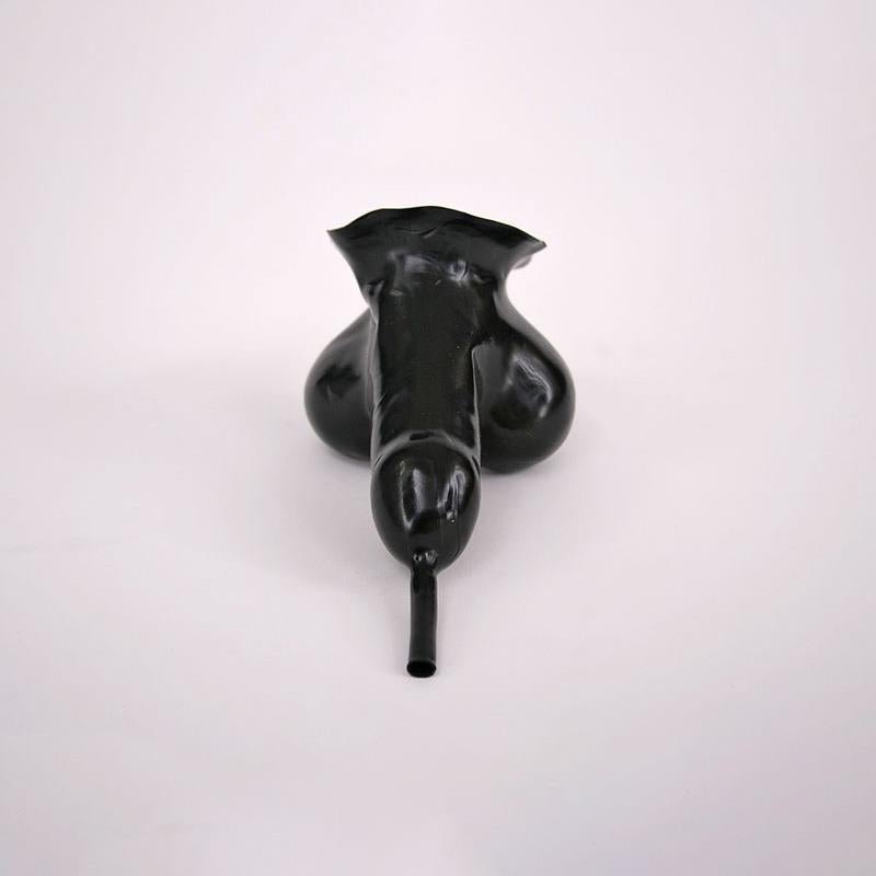 Rubber Piss Play Sheath, Black, 0.6mm from Elastic - Dreams.