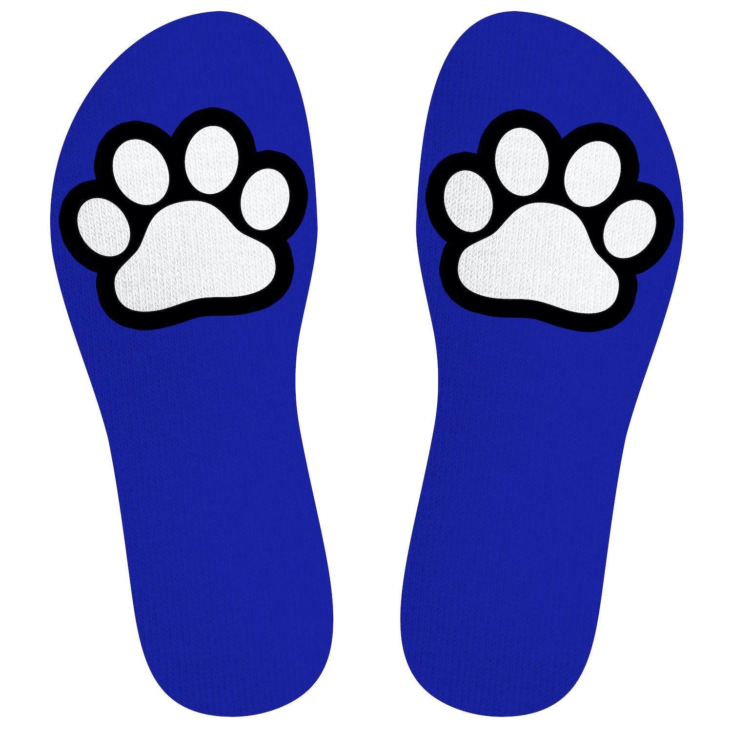 SNEAKXX "Paw" Skater Socks, Blue from SneakXX.
