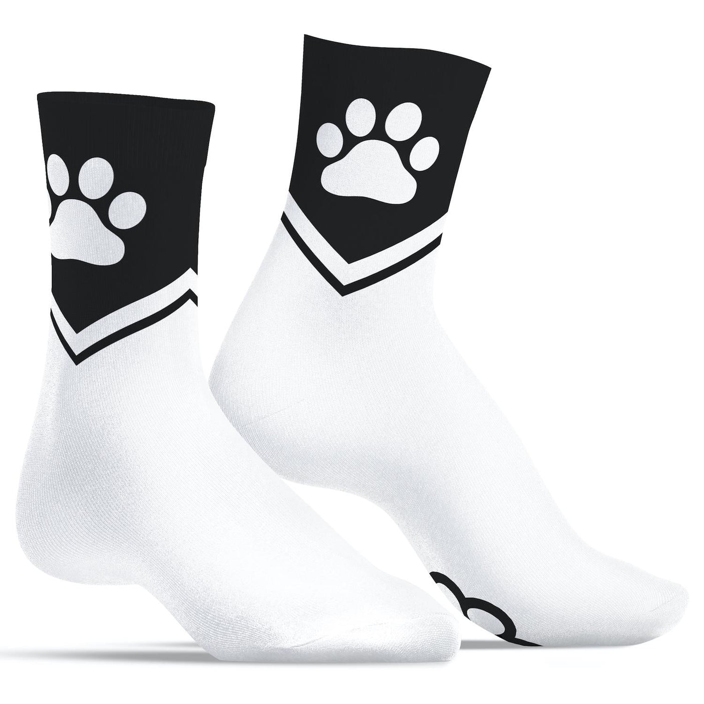 SNEAKXX "Paw" Skater Socks, White from SneakXX.