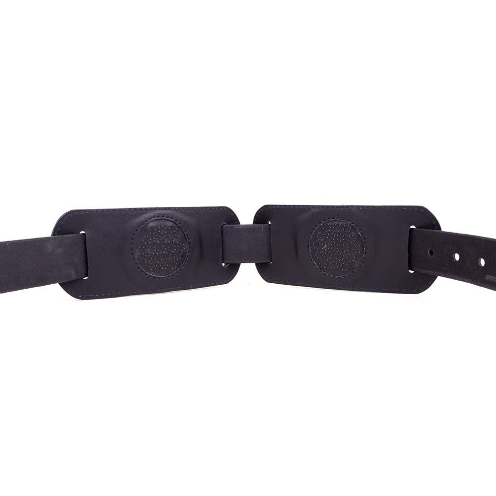 Spiked Leather Chest Belt from Fetters.