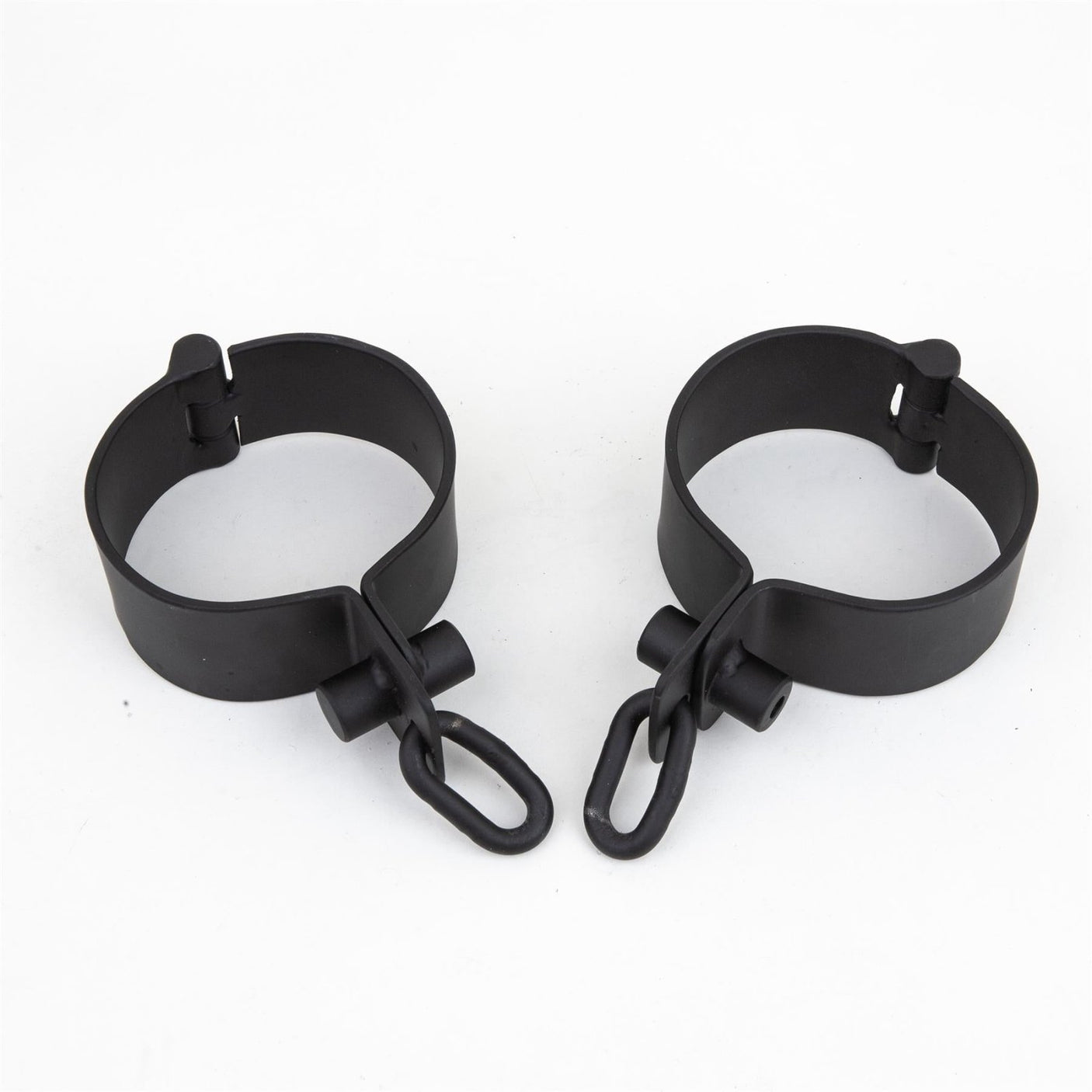 Steel Ankle Cuff - Pair, Black from Fetters.