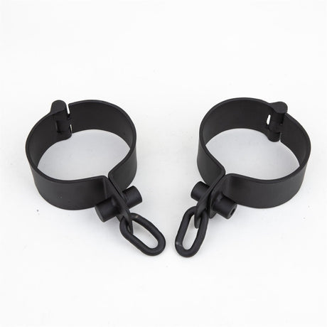 Steel Ankle Cuff - Pair, Black from Fetters.