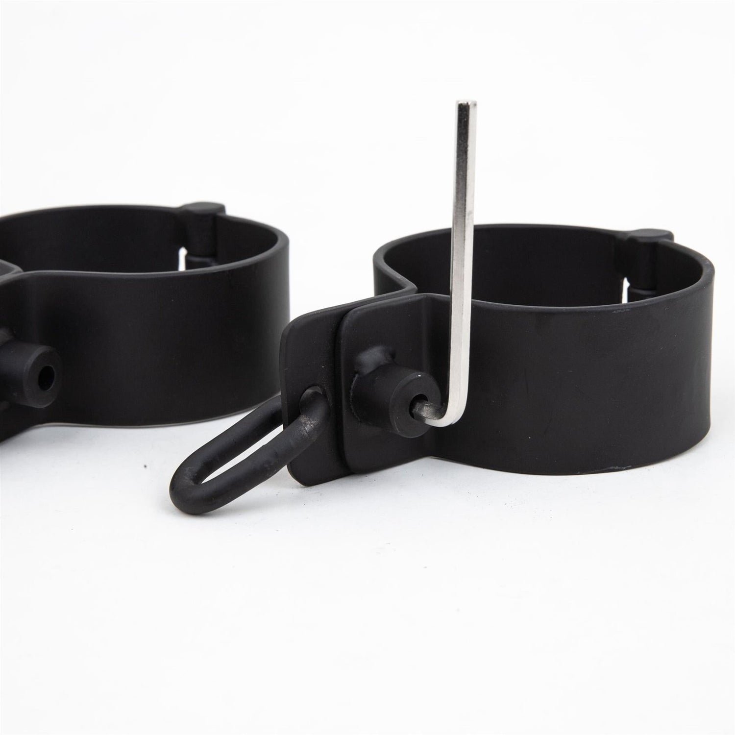 Steel Ankle Cuff - Pair, Black from Fetters.
