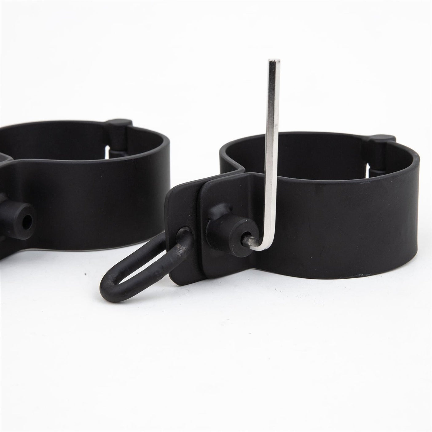 Steel Ankle Cuff - Pair, Black from Fetters.