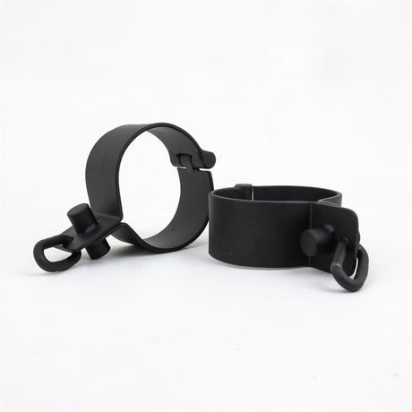 Steel Ankle Cuff - Pair, Black from Fetters.