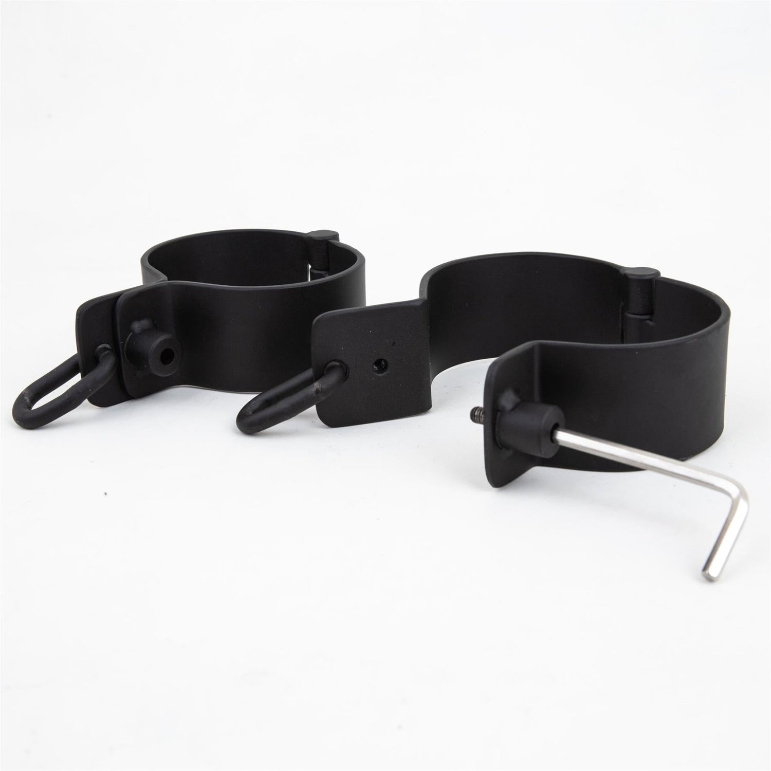 Steel Ankle Cuff - Pair, Black from Fetters.